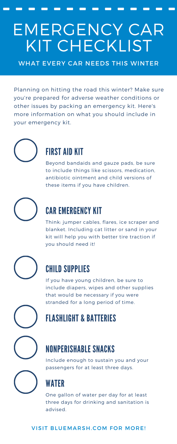 What To Pack In Your Car Emergency Kit