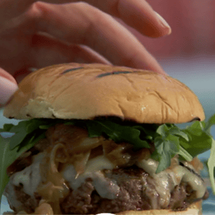 French Onion Burgers