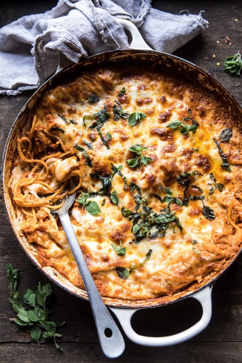 One-Pan-Cheesy-Spaghetti-Pie-1