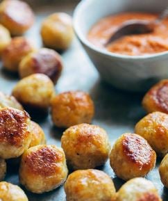 bakedchickenmeatballs